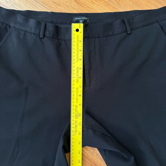 Universal Standard Pants Women MP (18P-20P) Black Capri Mid-Rise Pockets Stretch - Picture 11 of 15